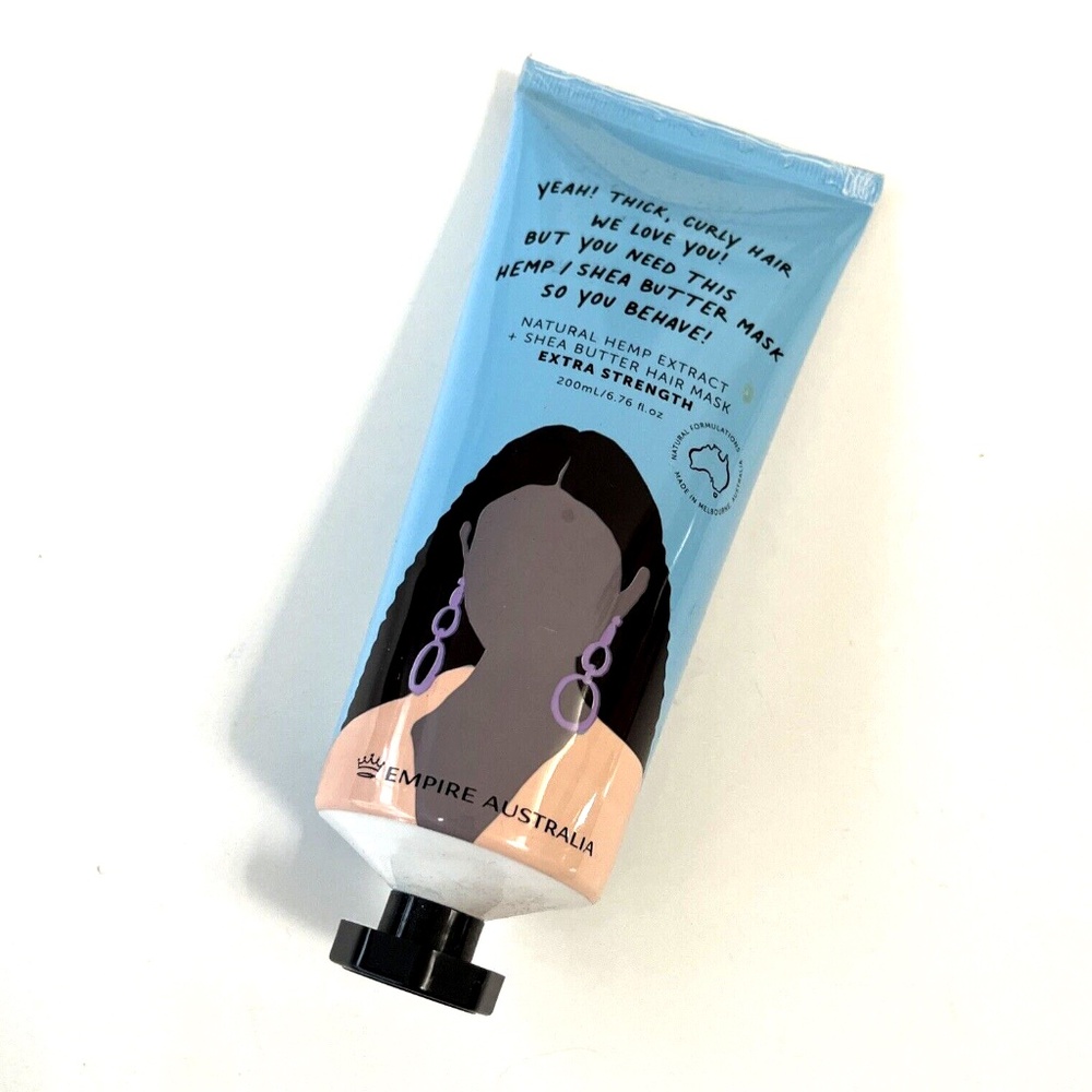 New Sealed Empire Australia Shea Butter Hair Mask Extra Strength Curly Hair